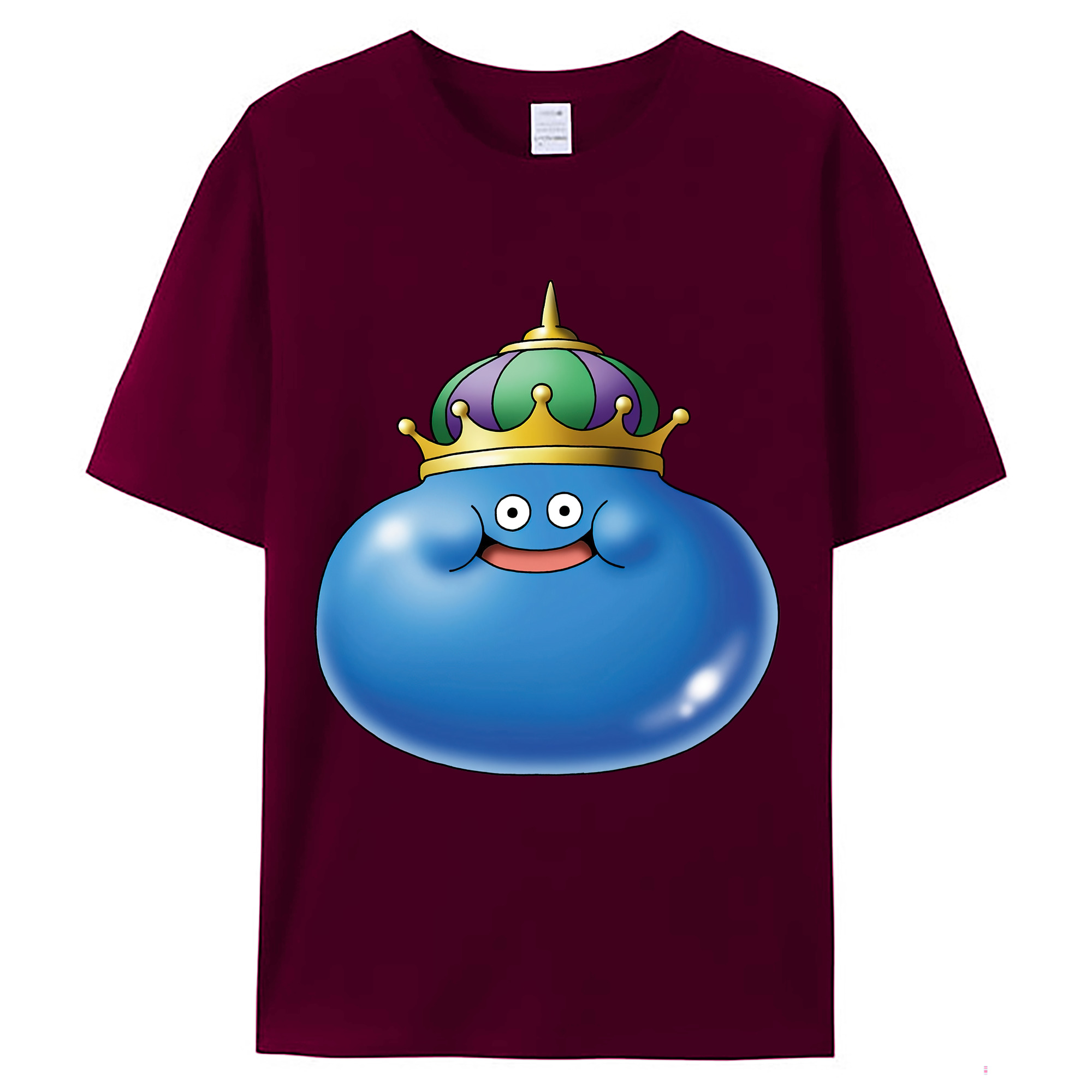 （画像用） ドラゴンクエスト Doragon Kuesuto Dragon Quest レディースカジュアルプリントTシャツ（綿100％）